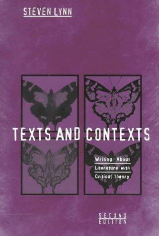 Texts and contexts (1998, Longman)