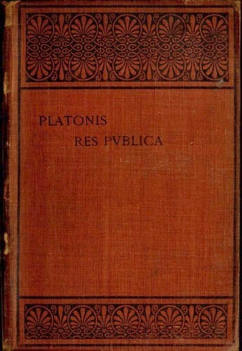 Platonis Res publica (Ancient Greek language, 1902, E Typographeo Clarendoniano)