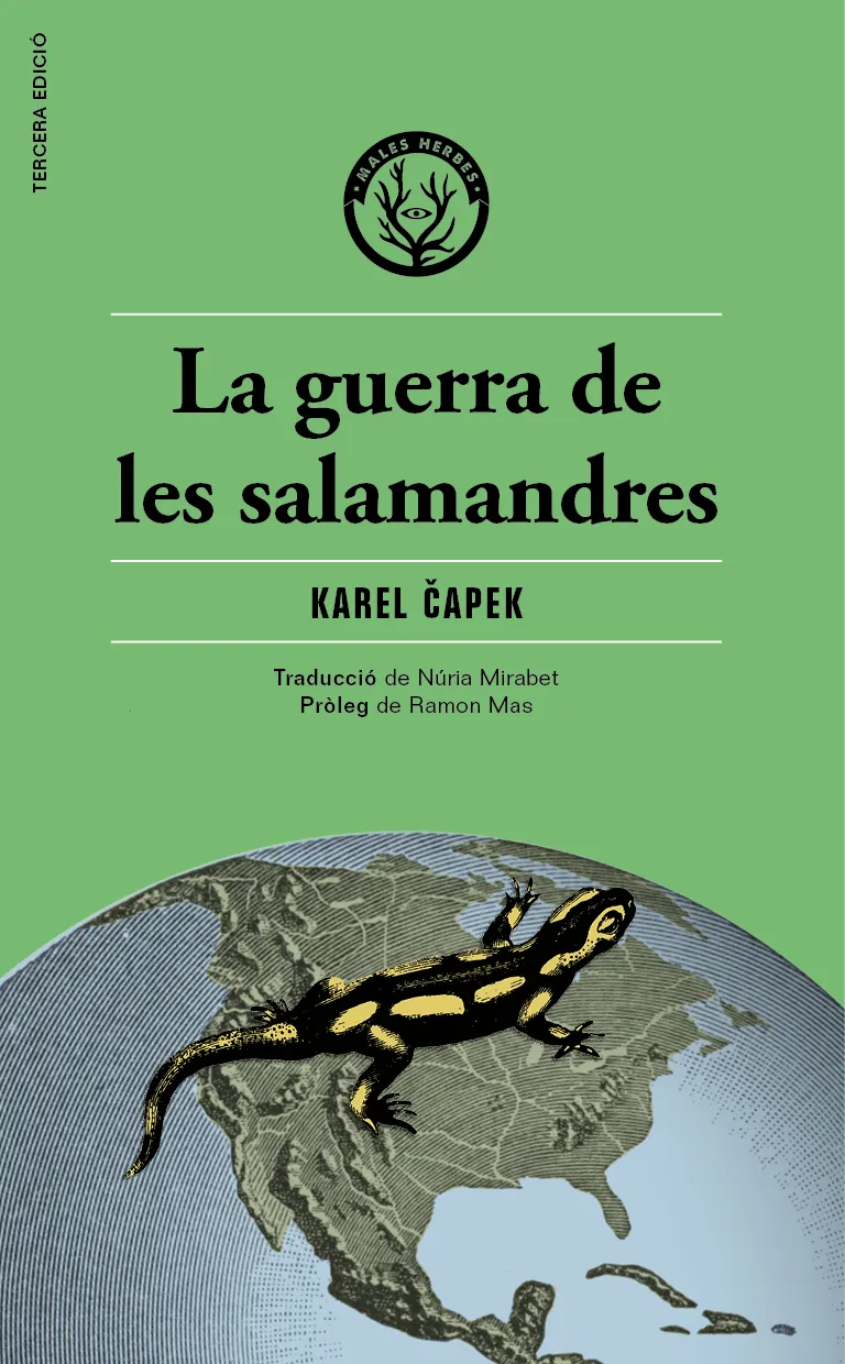 La guerra de les salamandres (Paperback, Catalan language)