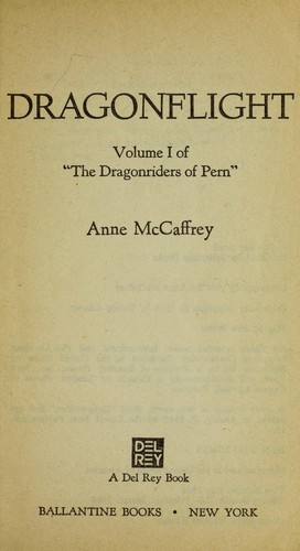 Dragonflight (1985, Professional Services Center for the Visually Handicapped [Wisconsin Dept. of Public Instruction])