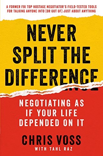 Never Split the Difference (Hardcover, 2016, HarperBusiness)