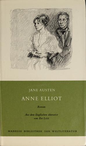 Anne Elliot (German language, 1966, Manesse Verlag)