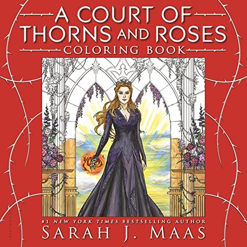 A Court of Thorns and Roses Coloring Book (Paperback, 2017, Bloomsbury USA Childrens)