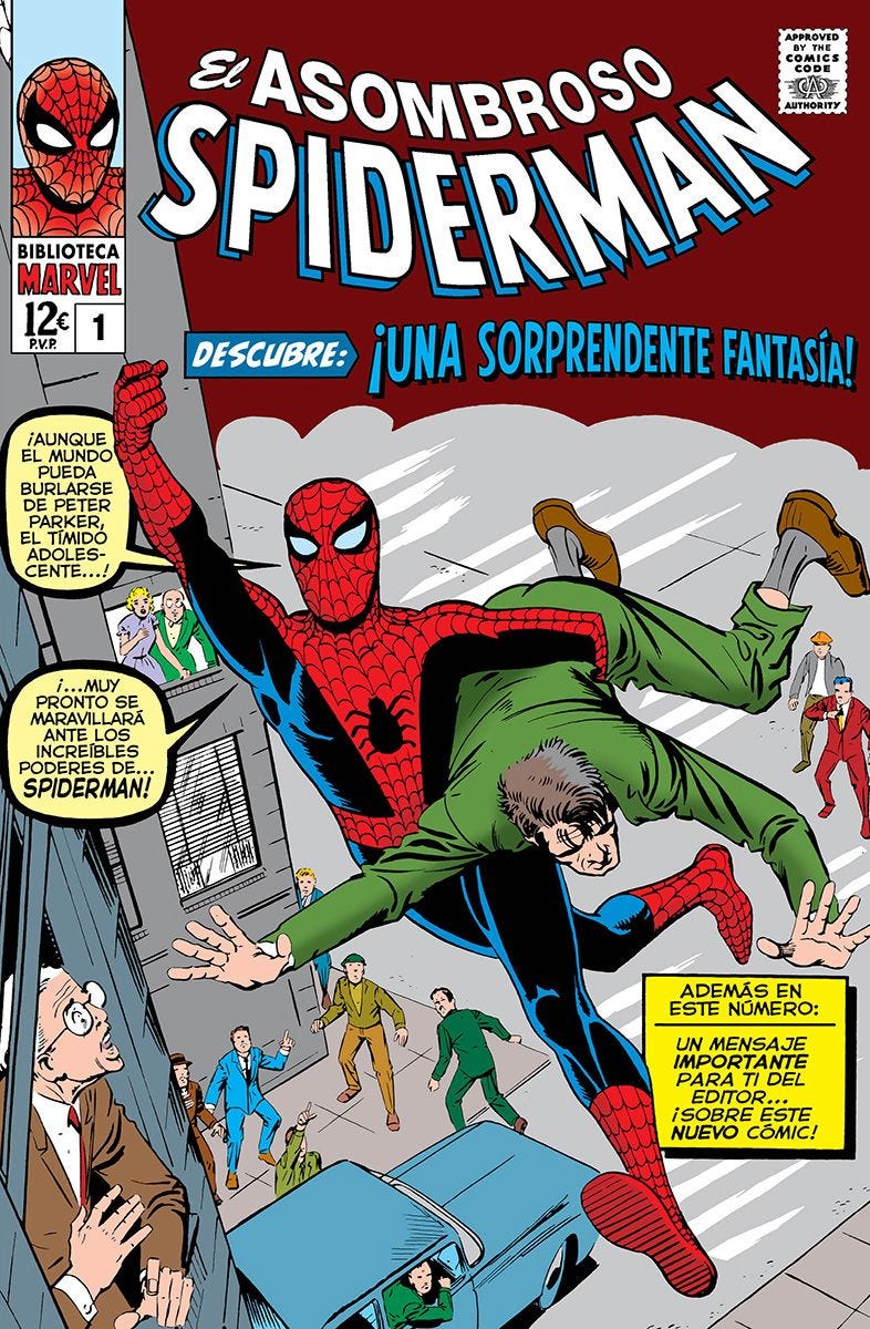 Biblioteca Marvel. El Asombroso Spiderman 1 (Español language, Panini Cómics)