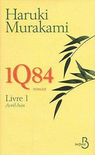 1Q84 Livre 1 (French language, 2011, Belfond)