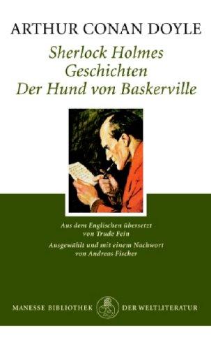 Sherlock Holmes - Geschichten. Der Hund von Baskerville. (German language, 1981, Manesse-Verlag)