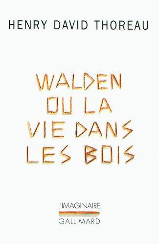 Walden ou la vie dans les bois (French language, 1998)