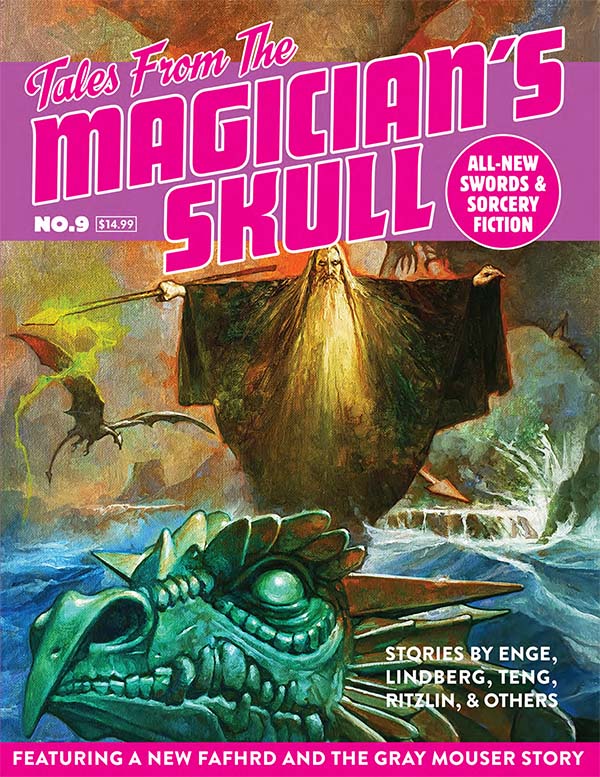 Terry Olson, James Enge, Philip Brian Hall, Tais Teng, Nathan Long, S.E. Lindberg, D.M. Ritzlin, David Gullen: Tales from the Magician's Skull #9 (Paperback, english language, Goodman Publications, Goodman Games)